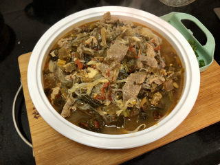 39、酸汤牛肉➕酸菜粉丝牛肉,再浇上酸汤