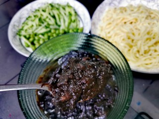 37、炸酱面~自制手擀面版,准备开吃啦