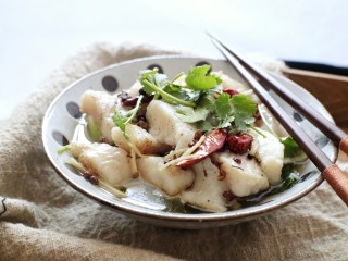 11、椒麻巴沙鱼,承包你的整个胃,成品图。