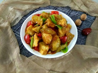 20、家常烧茄子,成品图，趁热吃，茄子外酥里嫩