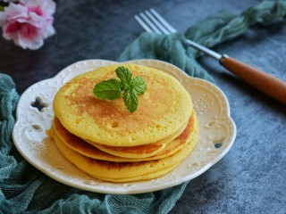 13、奶香玉米饼,成品图