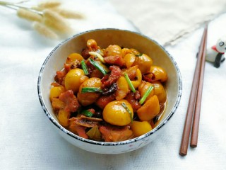 19、栗子烧鸡,来份米饭，怎么样？