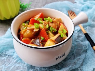 11、四宝烧鸡翅,色彩美丽！