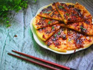 15、葱花酱饼,再配上一碗粥 早餐就很美味了