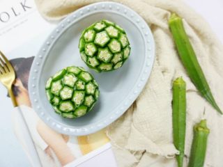 14、秋葵薯泥球,美吧~