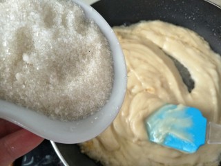 13、Diy月饼馅料～莲蓉馅,加入白砂糖