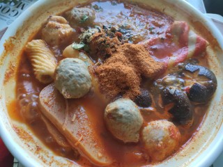 15、部队火锅,加入辛拉面调料