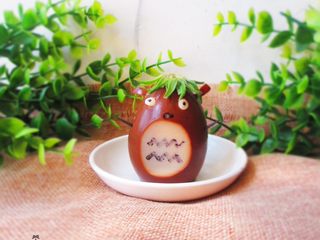 15、龙猫茶叶蛋,用茶叶蛋做治愈系龙猫,手残党也能轻松做