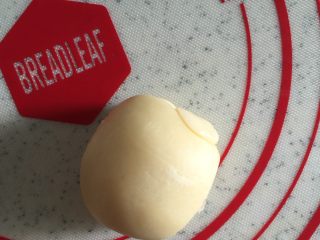 12、莲蓉蛋黄酥&杂花酥（黄油版）,把捏紧的一面朝下。