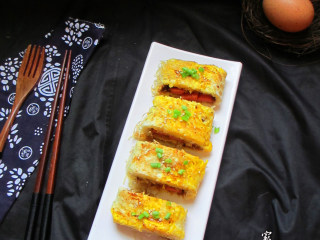 12、家常版烤冷面（面条版）,做冷面一定要小火，酱料根据自己喜欢的来