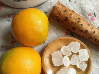 1、冰橙山药,发个材料大集合