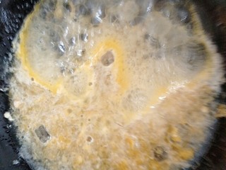 15、冰橙山药,14.再倒入橙汁。