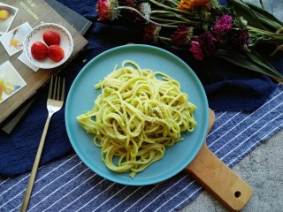 9、牛油果意面,完成~