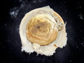 17、冬至美食 乡村面包,烤33分钟