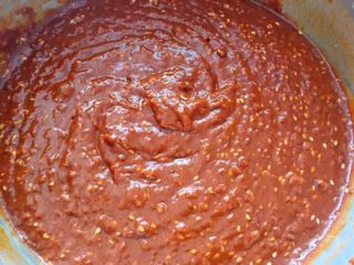 17、韩式醋辣酱,搅拌均匀