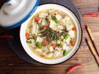 16、青花椒鱼片 麻辣鲜香,完成。