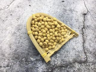 1、美容养颜养生菜 黄豆煲猪手,黄豆清洗干净备用。