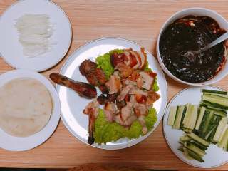 22、烤箱版北京烤鸭,现在就可以享用美食啦!超级好吃呦!