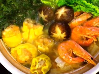 16、三鲜锅,成品