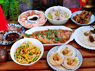 14、#年年有鱼#红烧红石斑,枭笑在此祝大家新年快乐,好运连连。