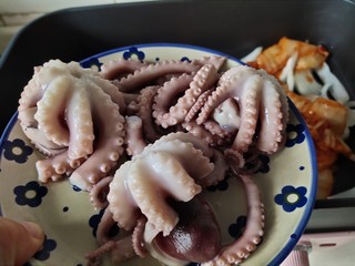 10、家常韩式部队锅,放八爪鱼