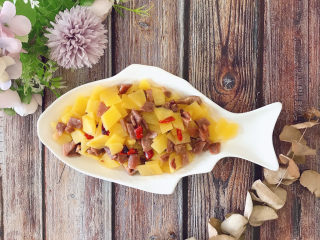 17、火腿炒土豆,成品图