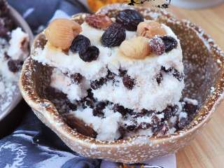 17、重阳糕,切面。