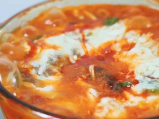 12、番茄芝士锅,一个人的小火锅完成了