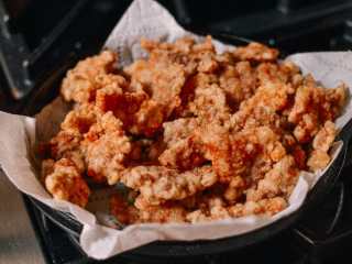 10、东北锅包肉,备用。