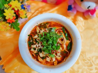 17、水煮千张,水煮千张就做好了