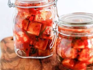 10、【下饭菜】腌菜集锦,装入密封罐，放入冰箱冷藏一晚，就可以吃啦