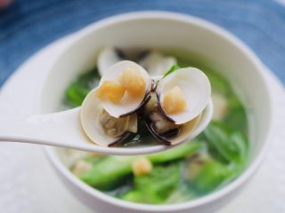 14、双贝丝瓜汤,特写