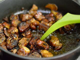 12、可乐排骨,翻炒收汁