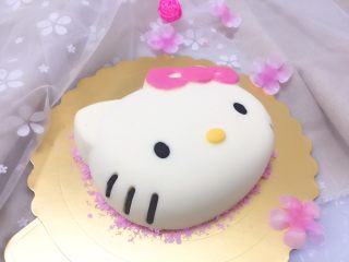27、家有烤箱+hello kitty可可慕斯(附戚风蛋糕),可爱的凯蒂猫就做好了。吃的时候提前转移到冷藏室，再室温回温到十多度，口感最好。吃起来既不会像雪糕那样硬，也不会化成软泥。