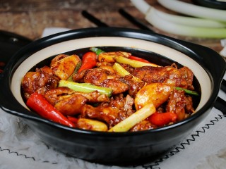 29、干锅牛蛙,成品图。