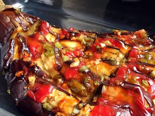 11、蒜蓉风琴烤茄,来个满屏，鲜艳欲滴