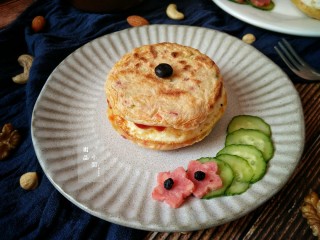 24、什锦蛋黄堡,成品。