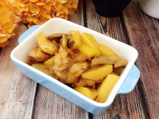 23、土豆烧鸡翅,成品图