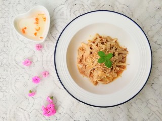 13、盐焗手撕鸡,再来个特写