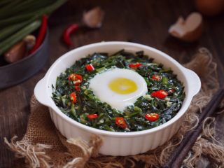 14、粉蒸韭菜包鸡蛋,美味的粉蒸韭菜包鸡蛋就做好了！