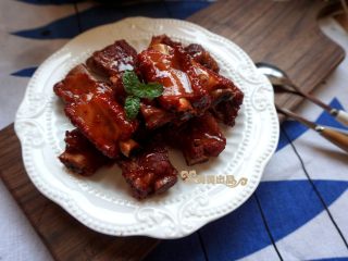 20、花雕酒香排骨:有颜值又美味的宴客菜,成品图