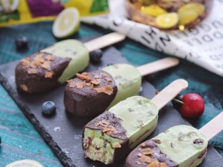 17、牛油果脆皮雪糕,成品