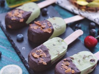 18、牛油果脆皮雪糕,成品