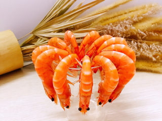 12、白灼大虾,摆盘