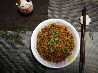 16、酱油炒饭,啦啦啦，美照一张。