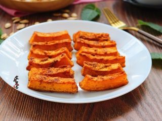 13、香烤两吃南瓜,南瓜块粉糯甘甜