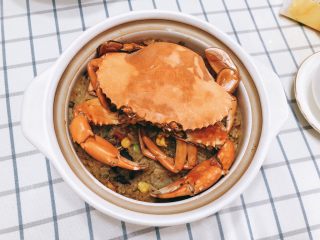 23、红鲟八宝饭(红鲟蒸糯米饭),香喷喷的红鲟蒸糯米饭做好啦,老公的最爱,一直说“太赞了”。