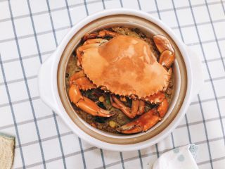 25、红鲟八宝饭(红鲟蒸糯米饭),成品图。