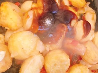 12、红烧日本豆腐,加耗油，少许盐