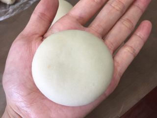 18、最爱鲜肉月饼,放在手心里（一个月饼的大小）烤玩会变大一点儿的